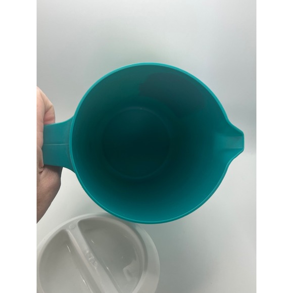 Rubbermaid 2.25 QT Covered Pitcher 1992 Vtg Made in USA NWT New Old Stock - Picture 7 of 10
